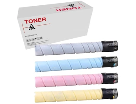 Pack 4 Toners Compatíveis TN216/TN319 Bizhub C220 C280 C360 Konica Minolta Bizhub A11G151 A11G451 A11G351 A11G251