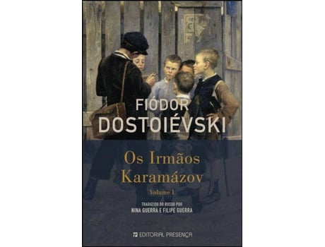 Livro Os Irmãos Karamázov - Volume I de Fiódor Dostoiévski (Português)