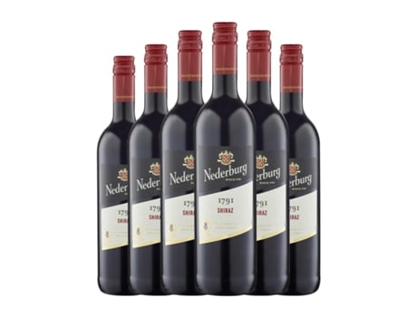 Vinho NEDERBURG 1791 Shiraz Syrah Western Cape (0.75 L - 6 Unidades)