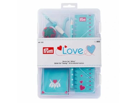 Kit Iniciacao Costura Love Prym Azul 651222 Ww