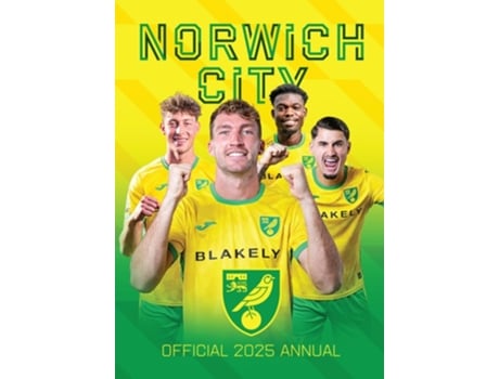 Livro The Official Norwich City FC Annual 2025 de twocan (Inglês - Capa Dura)