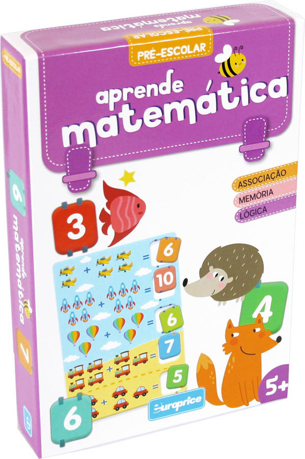 Jogo Educativo EUROPRICE Aprende Matemática (Idade Mínima: 3 Anos)