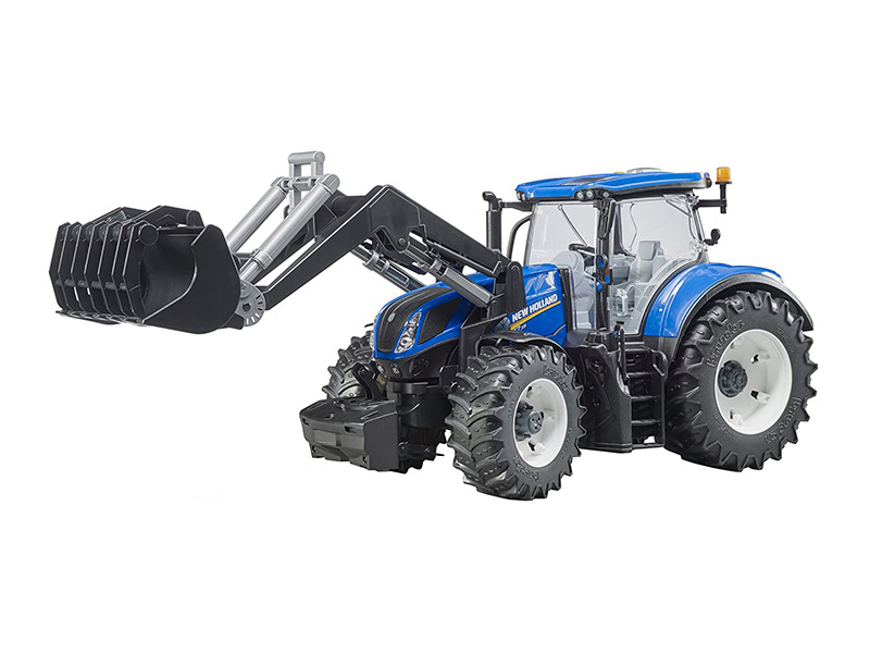 Trator de Brincar BRUDER New Holland T7.315 com pá (Idade Mínima: 3 -  Transportes)