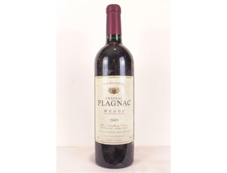 Vinho Tinto CHÂTEAU PLAGNAC 1989 (150 cl - 1 unidade)