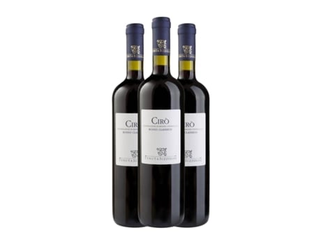 Vinho TENUTA LUZZOLINI Ciró Rosso Classico Gaglioppo Calabria (0.75 L - 3 Unidades)