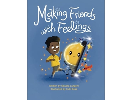 Livro Making Friends with Feelings de Sewela Langeni (Inglês)