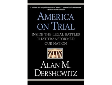 Livro America On Trial de Alan M Dershowitz (Inglês)