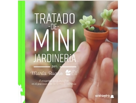 Livro Tratado De Mini Jardinería de María Ruano Calvo (Espanhol)