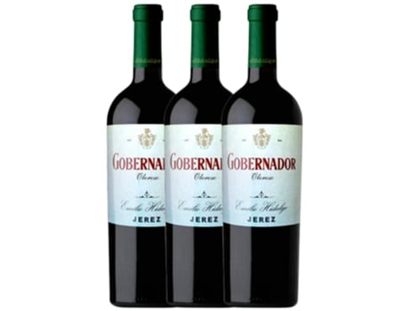 Generoso EMILIO HIDALGO Emilio Hidalgo Gobernador Oloroso Palomino Fino Jerez-Xérès-Sherry 0.75 L (3 unidades)