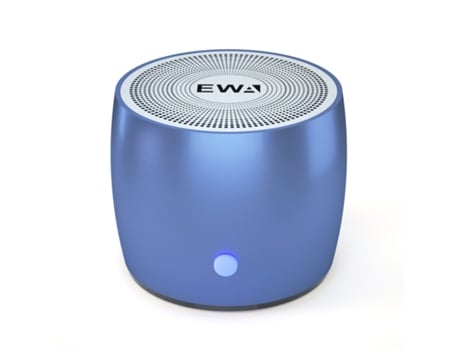 Coluna Bluetooth TOPK Ewa Azul Autonomia: Até 8 H