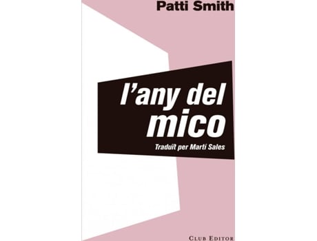 Livro LAny Del Mico de Patti Smith (Catalão)