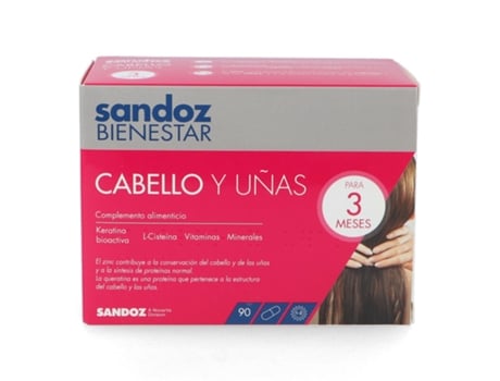 bem-estar cabelo e unhas 90 cápsulas