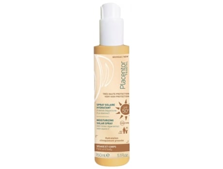 Spray Solar Hidratante Spf50 150 Ml PLACENTOR VÉGÉTAL