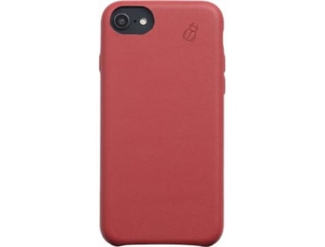 Capa para iPhone 6/8/7 BEETLECASE Pele Vermelho .