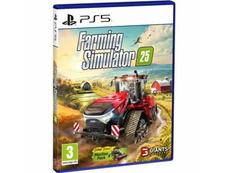 Jogo eletrónico PlayStation 5 GIANTS SOFTWARE Farming Simulator 25 (FR)