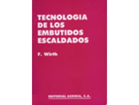 Livro Tecnología De Los Embutidos Escaldados de VVAA (Español)