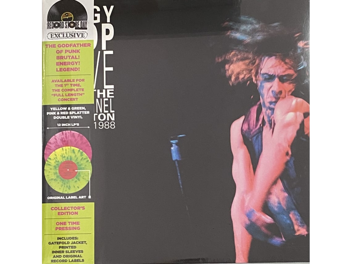 Vinil Iggy Pop - Live At The Channel Boston (2LP) | Worten.pt