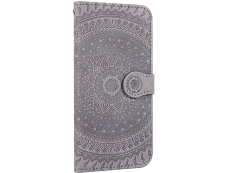 Capa iPhone X, XS WISETONY Liuweiyunshang-304 Cinza