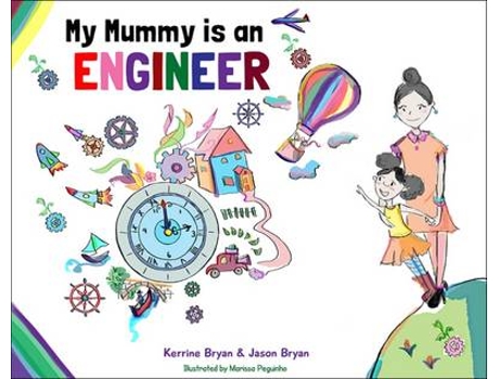 Livro my mummy is an engineer de kerrine bryan,jason bryan (inglês)