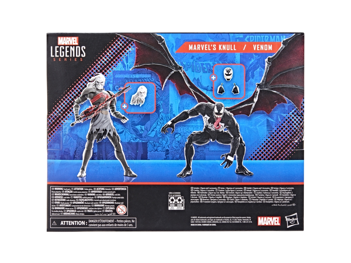 Marvel Legends Series Knull And Venom - Hasbro F3466 - Bonecos