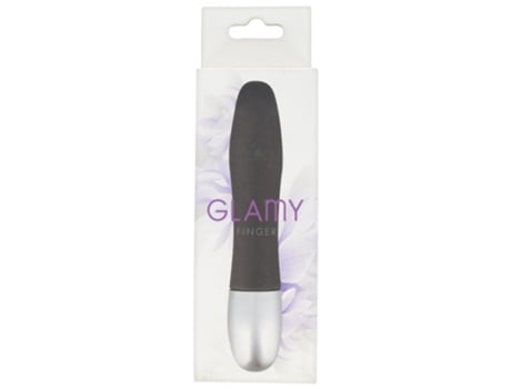 Cor do mini vibrador de dedo: preto GLAMY