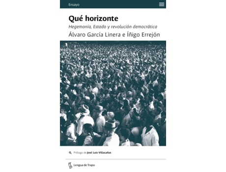 Livro Qué Horizonte de Íñigo Errejón (Espanhol)