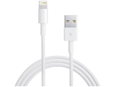 Cabo para iPhone 7 NEDISDERTIS (Lightning - 1 m - Branco)