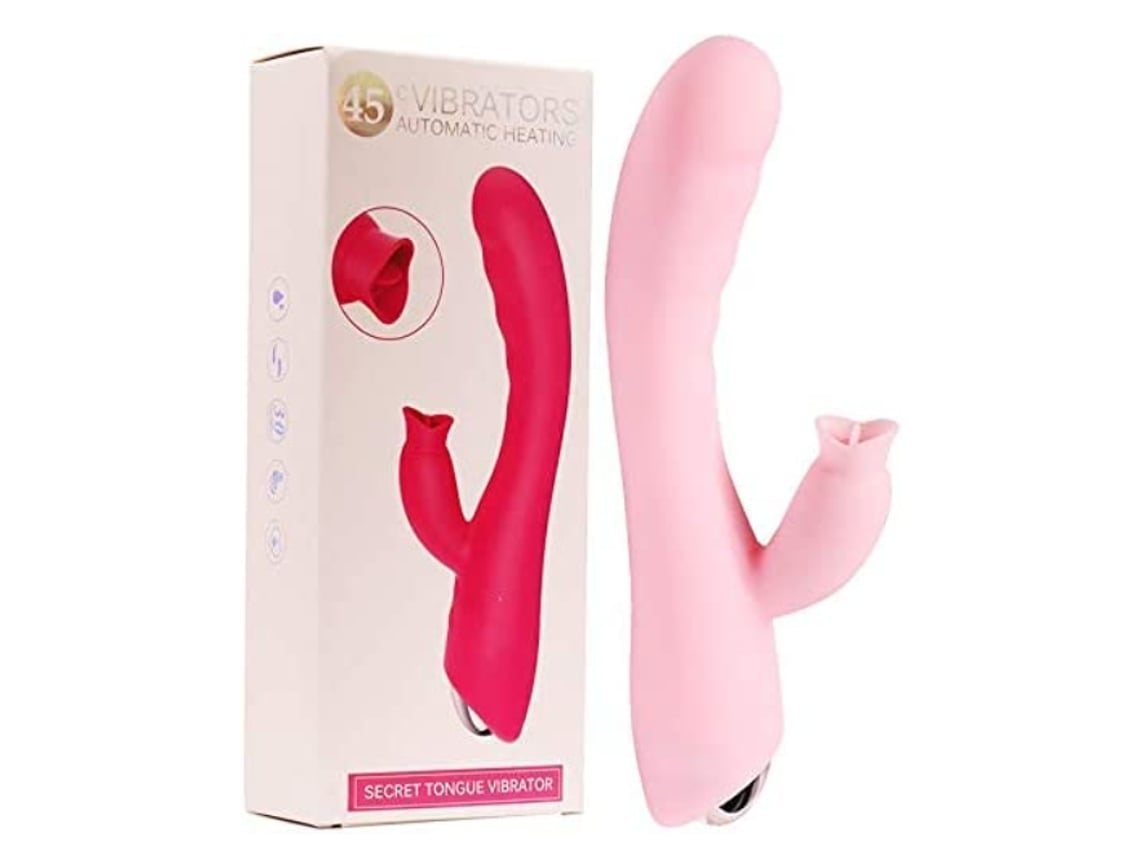 Vibrador para Mulher. Massageador Poderoso 30 Frequency Vibration Mode.  Vibrador de Língua de Choque Duplo Rosa BISBISOUS | Worten.pt