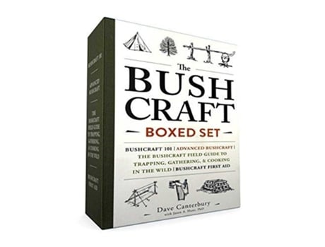 Livro Bushcraft Boxed Set de Dave Canterbury e Phd Jason A Hunt (Inglês)