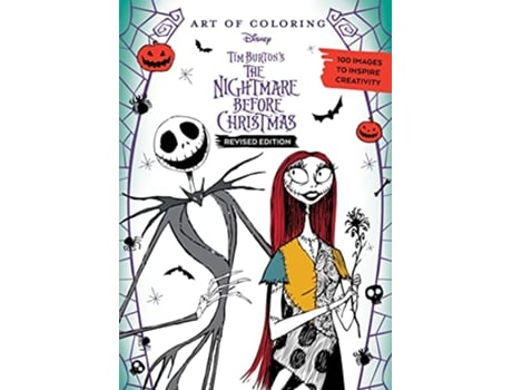 Livro Art Of Coloring Disney Tim Burtons The Nightmare Before Christmas de Disney Books (Inglês)