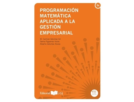 Livro Programacion Matematica Aplicada A La Gestion Empresarial de Gema Pigueiras Voces (Espanhol)