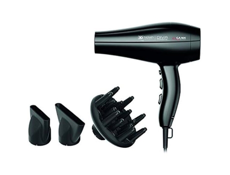 Secador de Cabelo Ga.Ma Phon Diva Ceramic 3D Gh3536 Potência 2300 Watts Cabo Elétrico GAMA