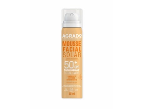 MOUSSE FACIAL SOLAR CON SPF 50+ PARA PIELES SENSIBLES 75 ML