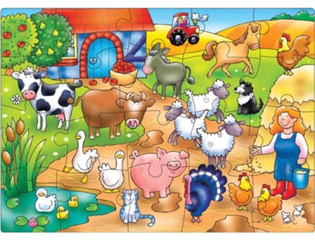 Puzzle  Who's On The Farm? Puzzle