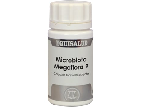 Suplemento Alimentar EQUISALUD Microbiota Megaflora 9 60 Cápsulas