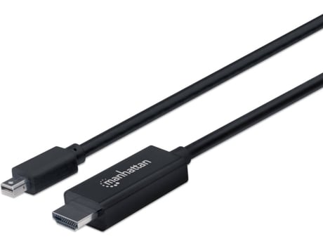 Adaptador de Cabo de Vídeo MANHATTAN (DisplayPort-HDMI - 1.8 m)