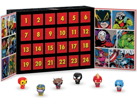 Advent Calendar FUNKO Marvel 25 Peças Pocket Pops