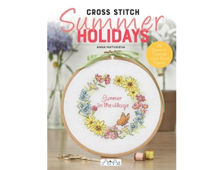 Livro Cross Stitch Summer Holidays in the Village de Anna Matvieieva (Turco)