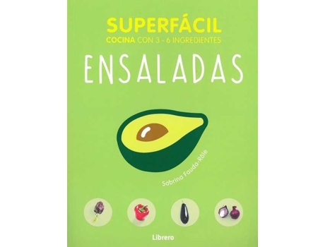 Livro Ensaladas de Sabrina Fauda-Rôle (Espanhol)