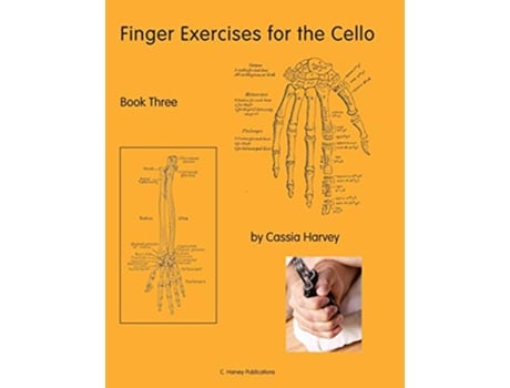 Livro Finger Exercises for the Cello Book Three de Cassia Harvey (Inglês)