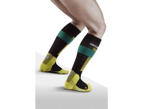 Meias para Homem de Ski CEP COMPRESSION (Tamanho 5 - Verde)