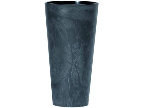 Vaso  Tubus Slim Effect (Cinzento - 20 x 20 x 38.1 cm)