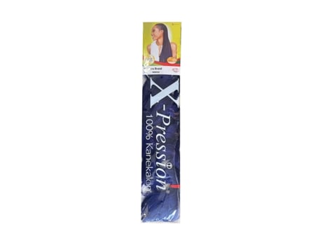 Extensões para o Cabelo X-Pression Pression Indigo Violeta Sintético