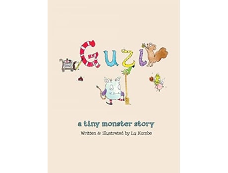 Livro Guzi a tiny monster story de Lu Kombe (Inglês)