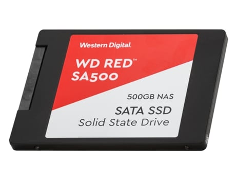 Disco SSD Interno WESTERN DIGITAL Red SA500 (500 GB - SATA III - 560 MB/s)