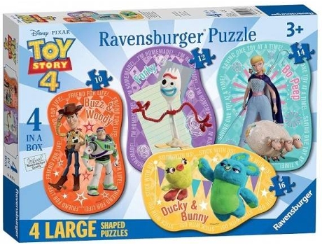 Puzzle RAVENSBURGER IBERICA  Toy Story 4 (Idade Mínima: 3 Anos - Número Peças: 52)