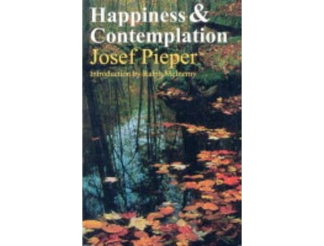 Livro happiness and contemplation de josef pieper (inglês)