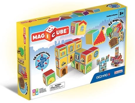 Blocos de Construção  MagiCube Castles & Home (78 Peças)