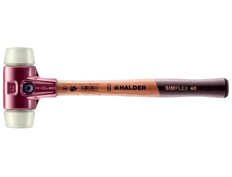 Halder-3008.050-Martelo De Nylon Simplex Ø 50 Mm