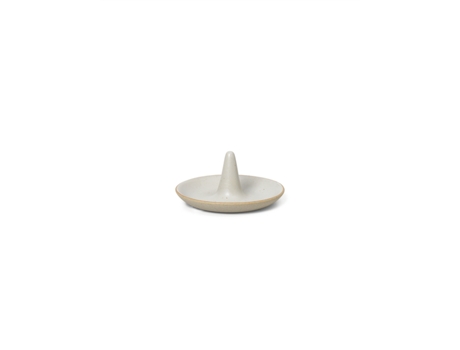 Ring FERM LIVING (L 9.5 cm x A 4.5 cm x P 9.5 cm - Porcelana - Branco)